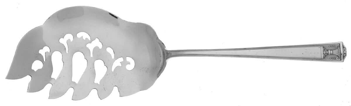 Century (Silverplate, 1923) Macaroni Server with Silverplate Blade HC by International Silver-1