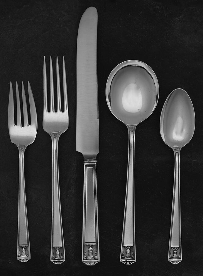 Century (Silverplate, 1923) 40  Piece Estate Set by International Silver-1