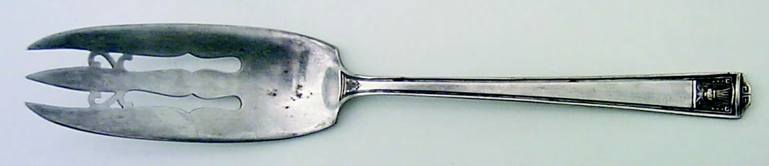 Century (Silverplate, 1923) Cake Serving Fork by International Silver-1