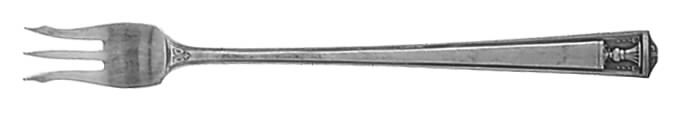 Century (Silverplate, 1923) Cocktail/Seafood Fork by International Silver-1