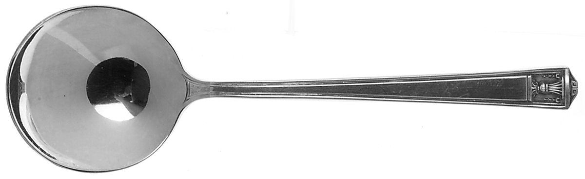 Century (Silverplate, 1923) Round Bowl Soup Spoon (Bouillon) by International Silver-1