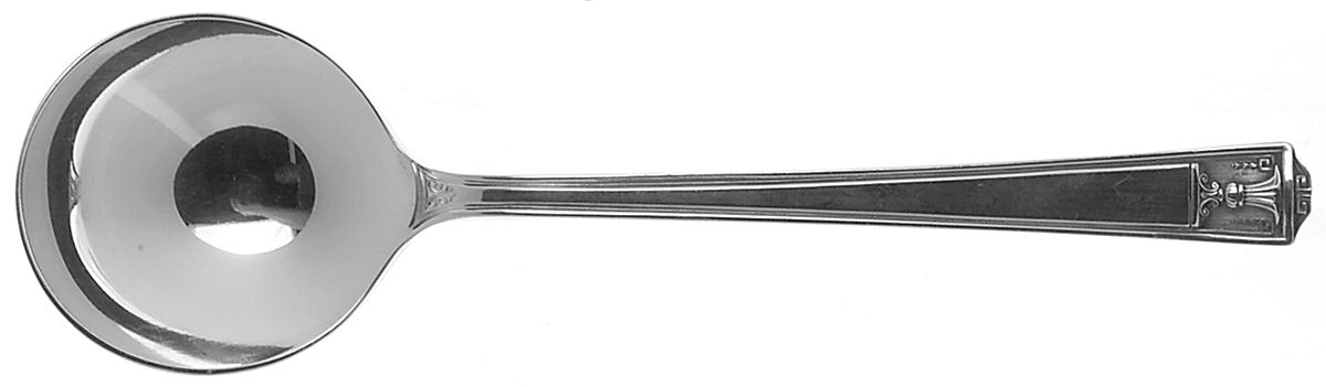 Century (Silverplate, 1923) Round Bowl Soup Spoon (Cream Soup) by International Silver-1