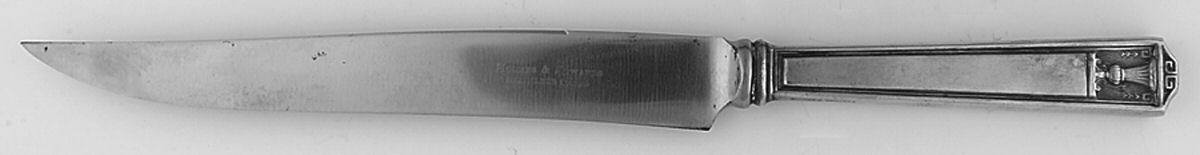 Century (Silverplate, 1923) Small Steak Carving Knife with Stainless Blade by International Silver-1