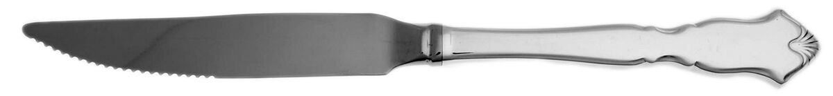 Chadwick (Silverplate, 1975) Steak Knife Individual Hollow, Serrate HC by International Silver-1