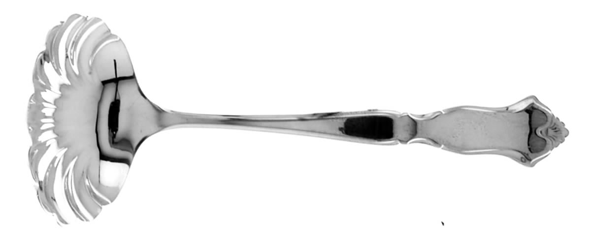 Chadwick (Silverplate, 1975) Solid Gravy Ladle by International Silver-1