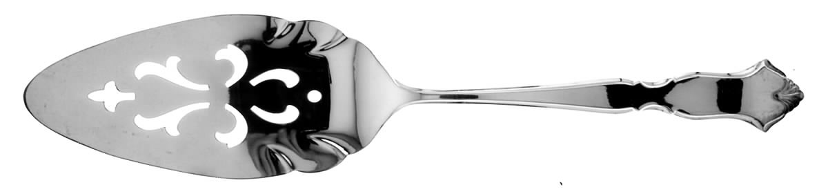 Chadwick (Silverplate, 1975) Solid Pierced Pie Server by International Silver-1