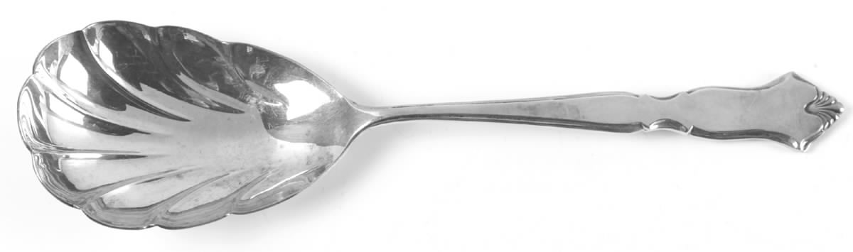Chadwick (Silverplate, 1975) Solid Shell Casserole Spoon by International Silver-1