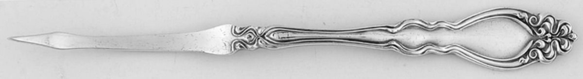 Chatsworth-Chalon (Silverplate, 1906) Solid Nut Pick by International Silver-1