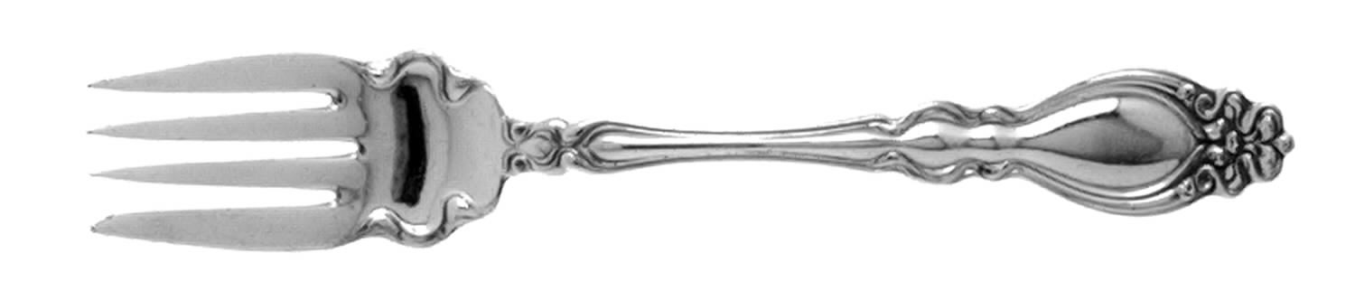 Chatsworth-Chalon (Silverplate, 1906) Individual Salad Fork by International Silver-1