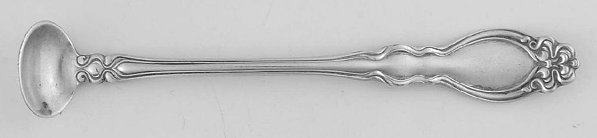 Chatsworth-Chalon (Silverplate, 1906) Mustard Spoon by International Silver-1