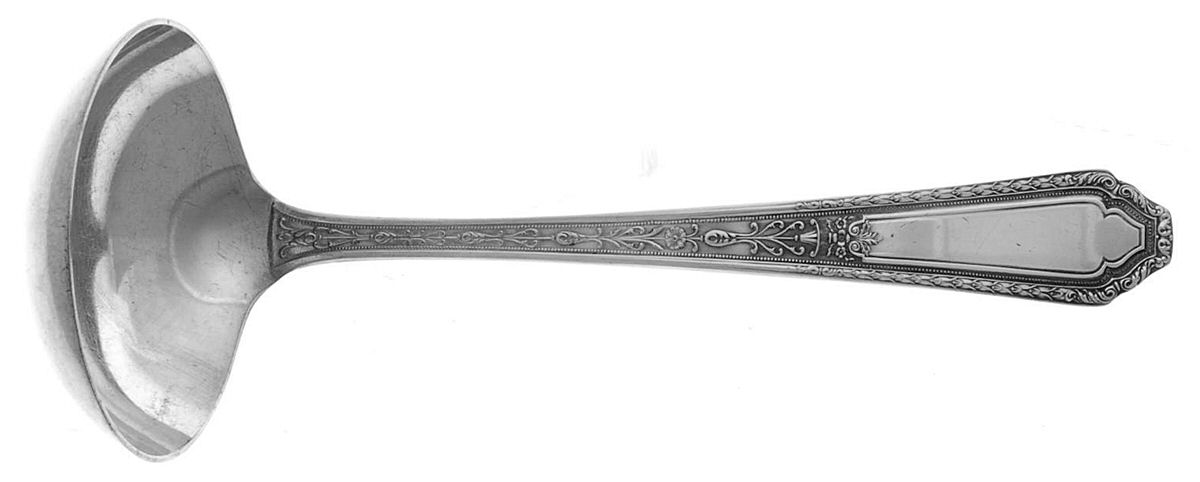 Chalfonte (Silverplate, 1926) Solid Gravy Ladle by International Silver-1
