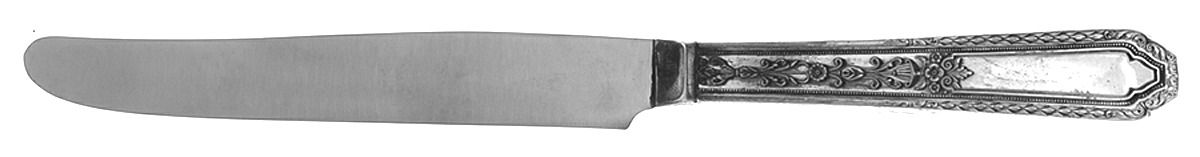 Chalfonte (Silverplate, 1926) New French Hollow Knife with Pinched Handle by International Silver-1