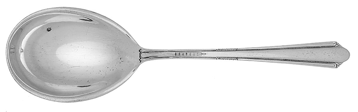 Charm (Silverplate, 1929) Preserve Spoon by International Silver-1