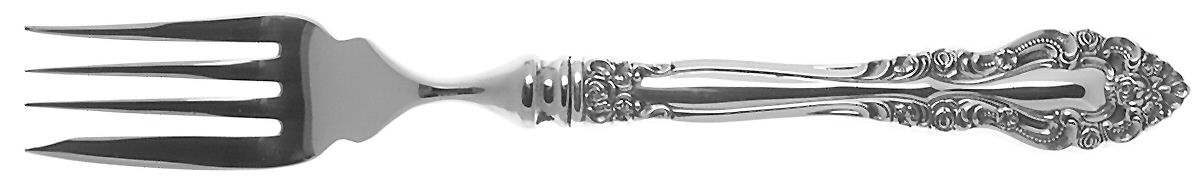 Charmaine (Sterling, 1979) Individual Hollow Fish Fork, Stainless Tines by International Silver-1