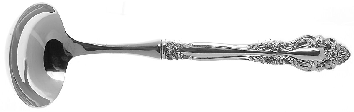 Charmaine (Sterling, 1979) Hollow Handle Gravy Ladle with Stainless Bowl by International Silver-1