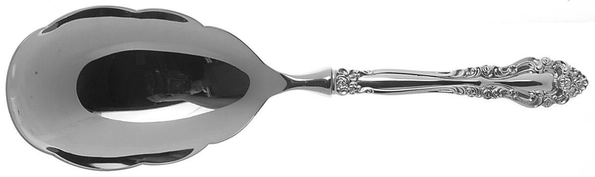 Charmaine (Sterling, 1979) Rice Spoon-Stainless Bowl by International Silver-1