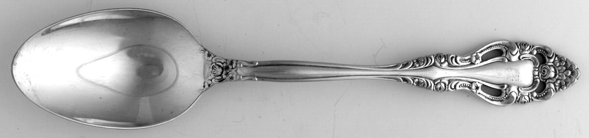 Charmaine (Sterling, 1979) Dessert/Oval Soup Spoon by International Silver-1