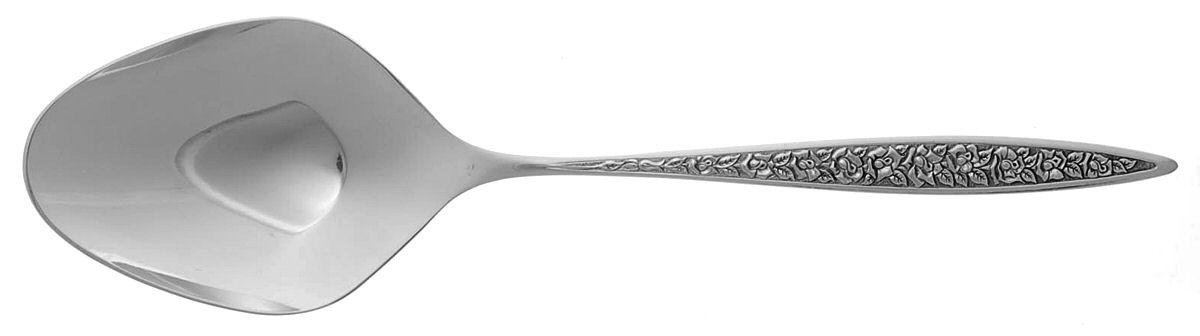 Charmaine (Silverplate, 1971) Solid Smooth Casserole Spoon by International Silver-1