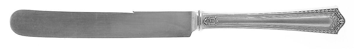 Chesterfield (Sterling, 1914) Old French Hollow Knife by International Silver-1