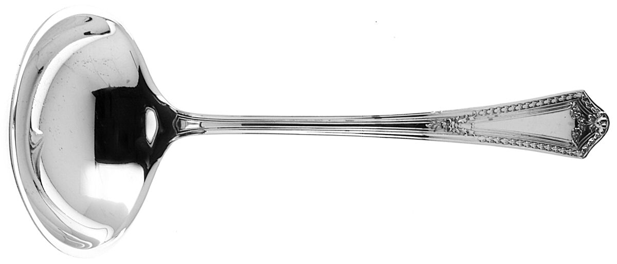 Chesterfield (Sterling, 1914) Solid Gravy Ladle by International Silver-1