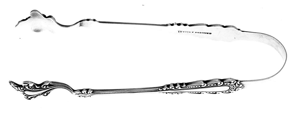 Chelsea (Silverplate, 1897) Sugar Tongs by International Silver-1