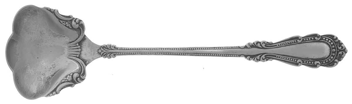 Chelsea (Silverplate, 1897) Solid Piece Cream Ladle by International Silver-1