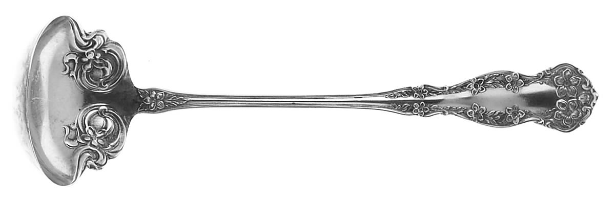 Chester (Silverplate, 1900) Solid Piece Cream Ladle by International Silver-1