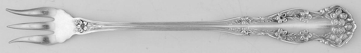 Chester (Silverplate, 1900) Cocktail/Seafood Fork by International Silver-1