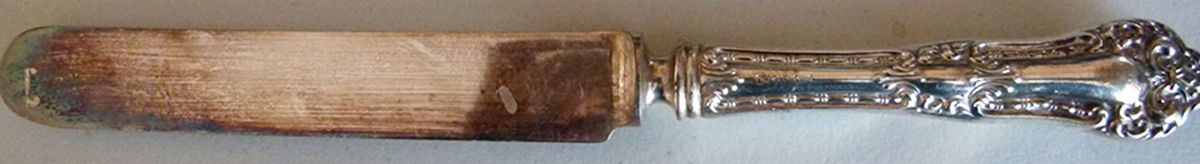 Chester (Sterling, 1900) Blunt Hollow Knife with Bolster by International Silver-1