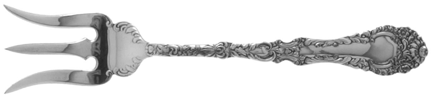 Chevalier (Silverplate, 1895) Small Chipped Beef Fork by International Silver-1
