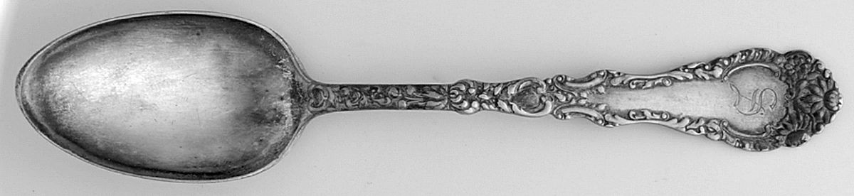 Chevalier (Silverplate, 1895) Teaspoon by International Silver-1