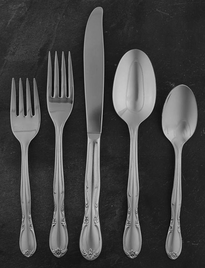Chapel Hill (Stainless) 5 Piece Place Setting by International Silver-1