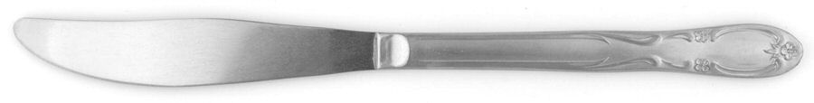 Chapel Hill (Stainless) Modern Solid Knife with Pinched Handle by International Silver-1