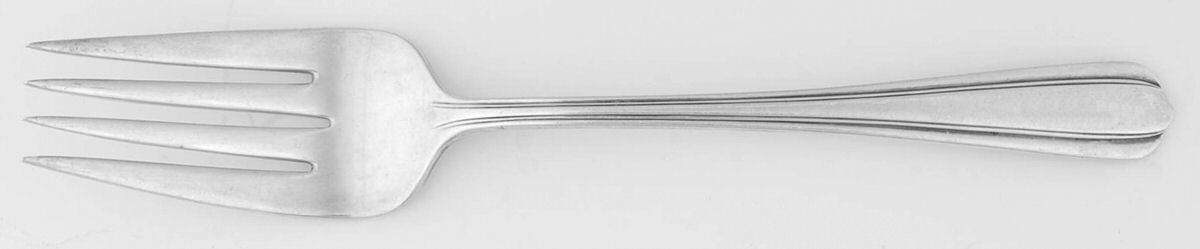 Chimes (Sterling, 1938, No Monograms) Individual Salad Fork by International Silver-1