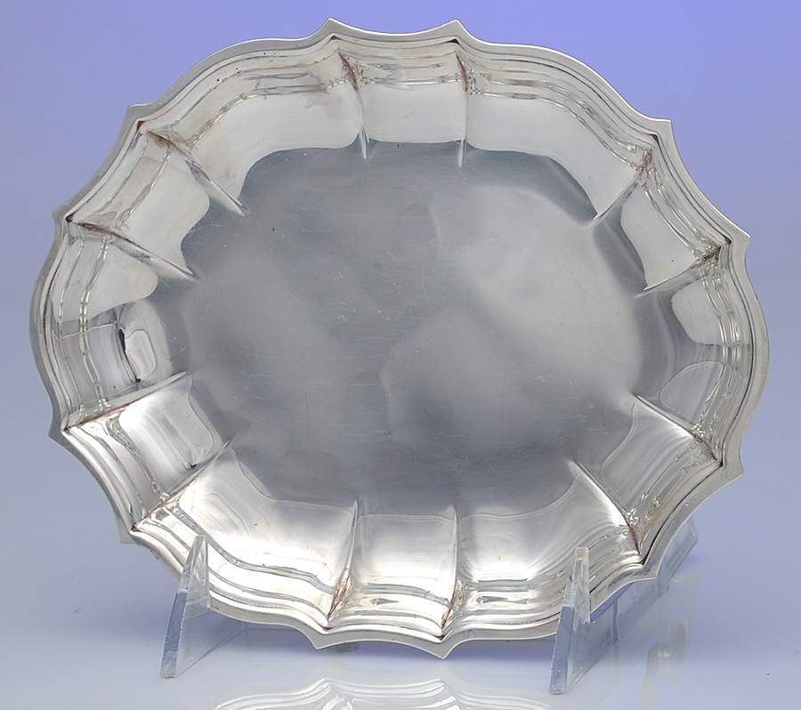 Chippendale (Silverplate, Hollowware, Four Toe) Silverplate Bon Bon Bowl by International Silver-1