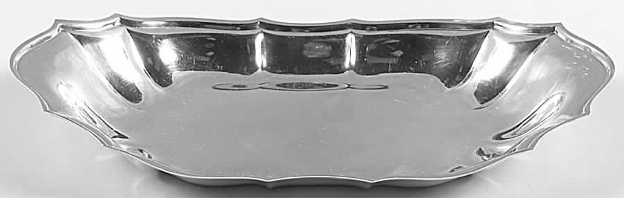 Chippendale (Silverplate, Hollowware, Four Toe) Silverplate Bread Tray by International Silver-1