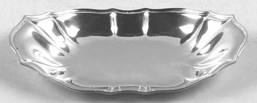 Chippendale (Silverplate, Hollowware, Four Toe) Silverplate Nut Dish by International Silver-1