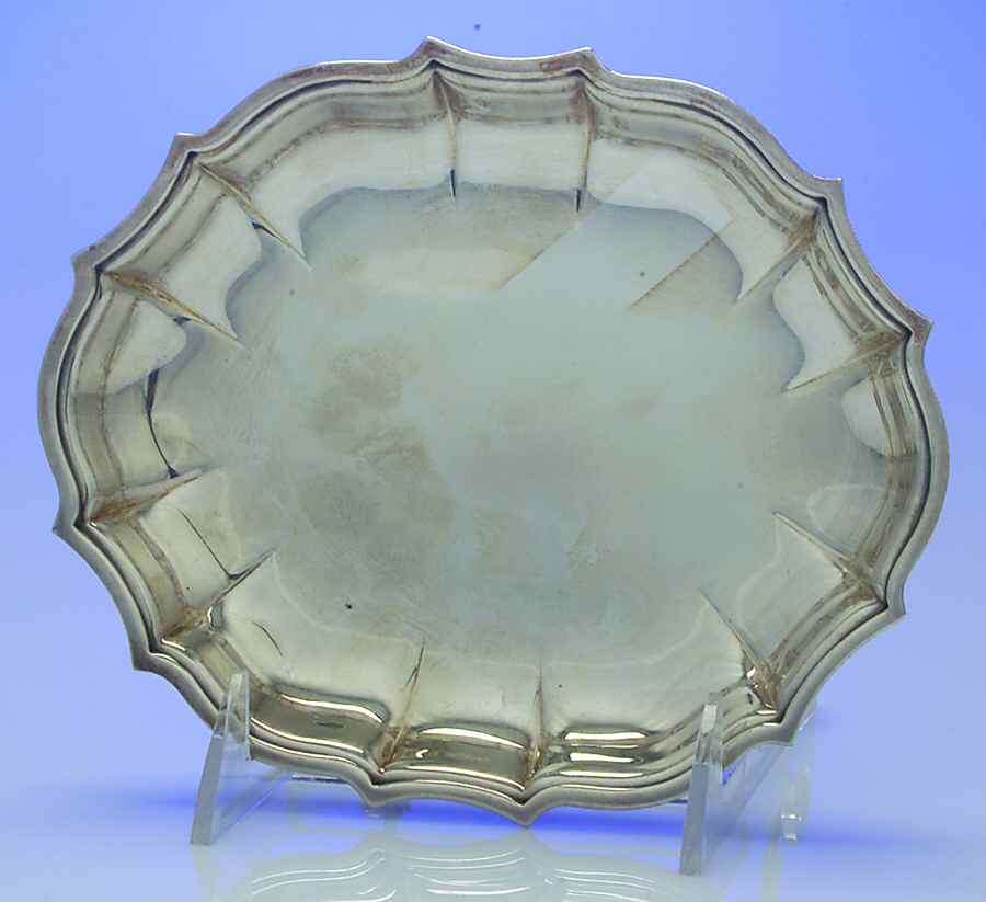Chippendale (Silverplate, Hollowware, Four Toe) Silverplate Bon Bon Bowl by International Silver-1
