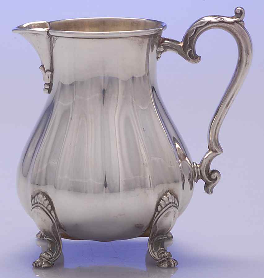 Chippendale (Silverplate, Hollowware, Four Toe) Creamer by International Silver-1