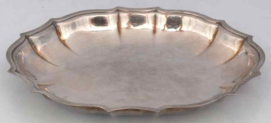 Chippendale (Silverplate, Hollowware, Four Toe) Silverplate Bon Bon Bowl by International Silver-1