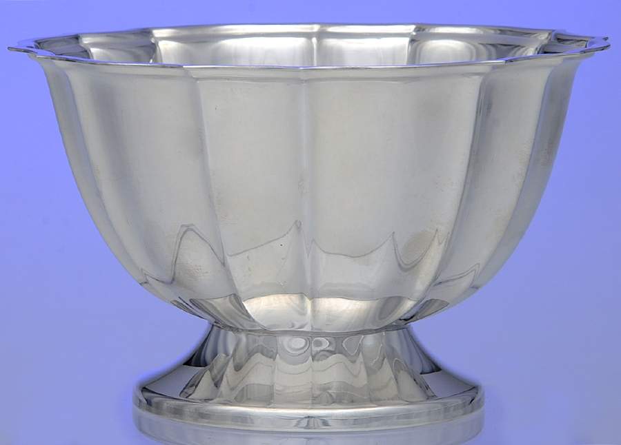 Chippendale (Silverplate, Hollowware, Four Toe) Dip Bowl for Chip & Dip Set by International Silver-1