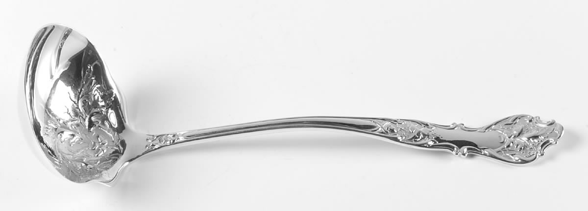 Charter Oak (Silverplate, 1906) Oyster Ladle Solid Piece by International Silver-1