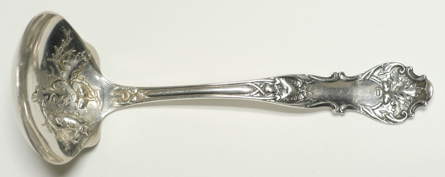 Charter Oak (Silverplate, 1906) Solid Gravy Ladle by International Silver-1