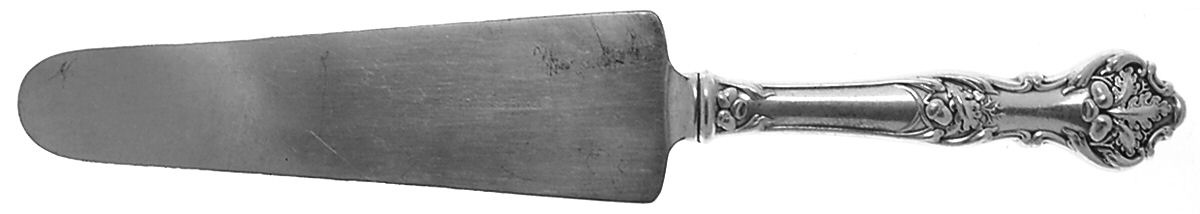 Charter Oak (Silverplate, 1906) Pie Server with Silverplate Blade by International Silver-1