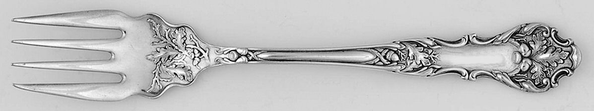 Charter Oak (Silverplate, 1906) Pastry Fork by International Silver-1