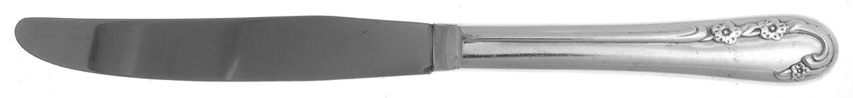 Chased Rose (Silverplate, 1955) Modern Hollow Knife by International Silver-1