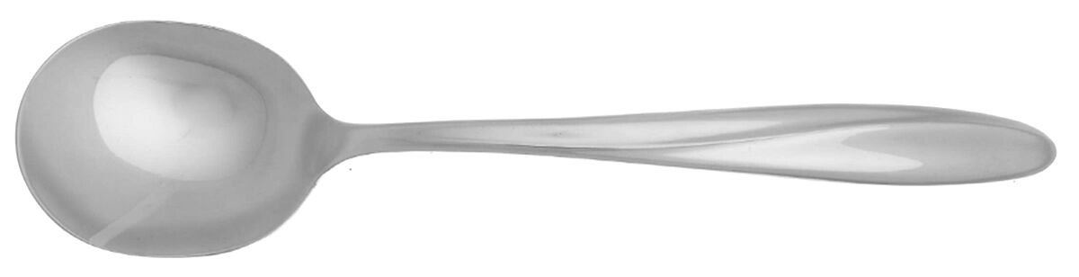Christiania (Stainless) Round Bowl Soup Spoon (Cream Soup) HC by International Silver-1