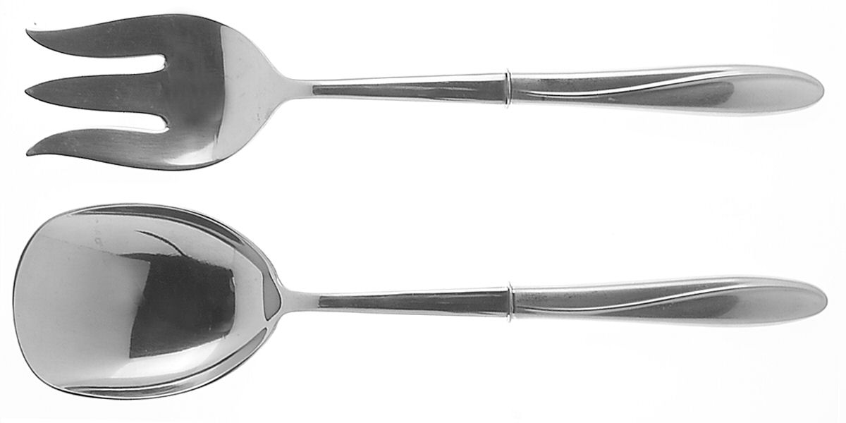 Christiania (Stainless) (2 Pc) Solid Salad Set by International Silver-1