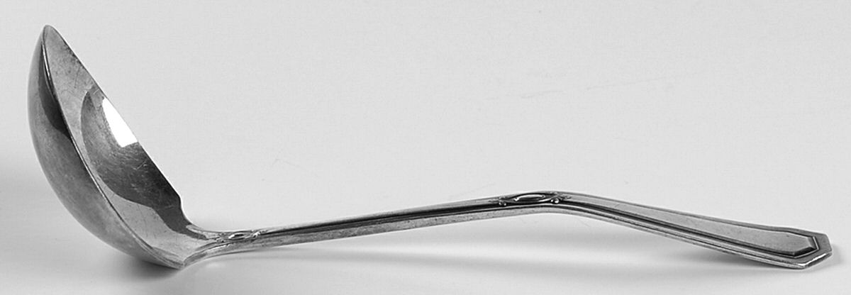 Claridge (Silverplate, 1919) Solid Gravy Ladle by International Silver-1