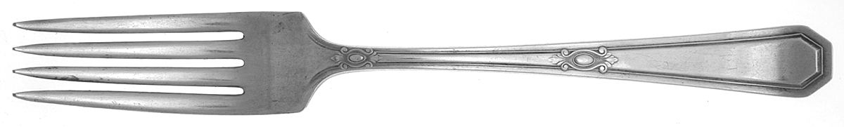 Claridge (Silverplate, 1919) Fork by International Silver-1